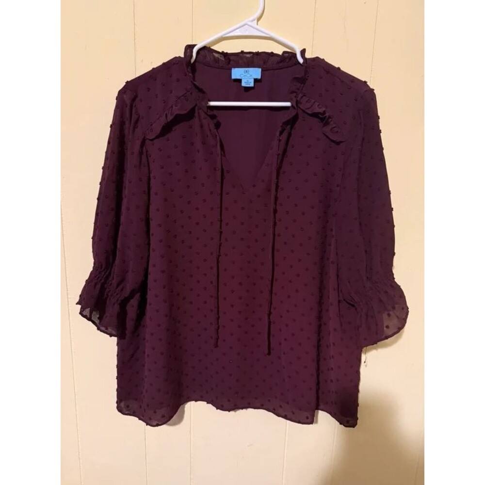 Women’s Size XL Burgundy Top